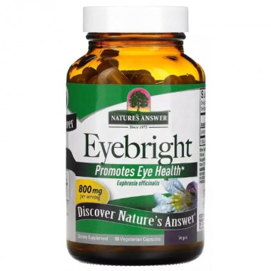 Комплекс для профилактики зрения Nature's Answer Eyebright 800 mg 90 Veg Caps