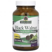 Черный орех Nature's Answer Black Walnut 1500 mg 90 Veg Caps