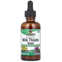 Расторопша Nature's Answer Milk Thistle Seed, Fluid Extract, Alcohol-Free 2000 mg 60 ml /30 servings/