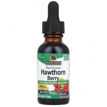Комплекс для профилактики нервной системы Nature's Answer Hawthorn Berry 2000 mg Alcohol-Free 30 ml /15 servings/