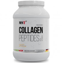 Хондропротектор (для спорта) MST Nutrition Collagen Peptides + Fortigel 1000 g /100 servings/ Green Apple