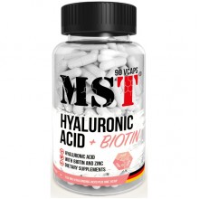 Комплекс до тренировки MST Nutrition Hyaluronic Acid + Biotin + Zinc 90 Caps