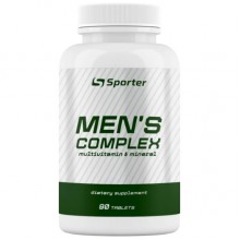 Витаминно-минеральный комплекс для спорта Sporter Men's Complex 90 Tabs Витаминно-минеральный комплекс для спорта Sporter Men's Complex 90 Tabs