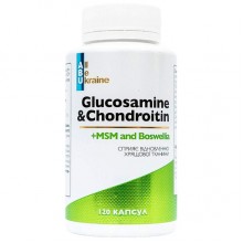 Препарат для суставов и связок All be Ukraine Glucosamine & Chondroitin 120 Caps