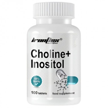 Витамин B для спорта IronFlex Choline + Inositol 100 Tabs