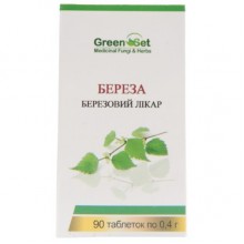 Урологический препарат GreenSet Береза - Березовый Лекарь 90 таблеток Урологический препарат GreenSet Береза - Березовый Лекарь 90 таблеток