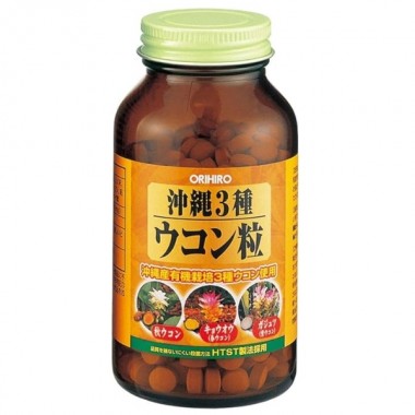 Куркума Orihiro Ukon (3 types of Turmeric) 420 Tabs