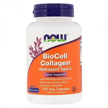 Коллаген NOW Foods Biocell Collagen(R) 120 Veg Caps