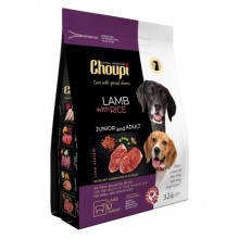 CHOUPI сухой корм для собак малых и средних пород 3,2 кг, Ягненок с Рисом