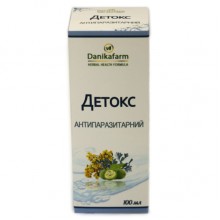 Антипаразитарный препарат DanikaFarm БАЖ Детокс Антипаразитарный 100 мл Антипаразитарный препарат DanikaFarm БАЖ Детокс Антипаразитарный 100 мл