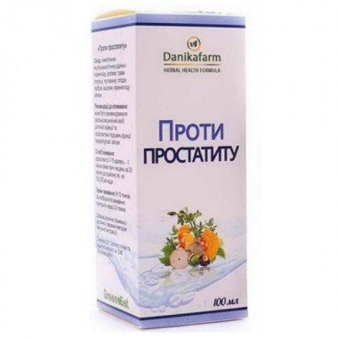 Комплекс для здоровья предстательной железы DanikaFarm БАЖПротив Простатита 100 мл Комплекс для здоровья предстательной железы DanikaFarm БАЖПротив Простатита 100 мл