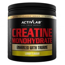 Креатин моногидрат Activlab Classic Series Creatine Monohydrate Enhanced With Taurine 300 g /50 servings/ Lemon