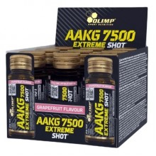 Аргинин для спорта Olimp Nutrition AAKG 7500 Extreme Shot 9 х 25 ml Grapefruit Аргинин для спорта Olimp Nutrition AAKG 7500 Extreme Shot 9 х 25 ml Grapefruit