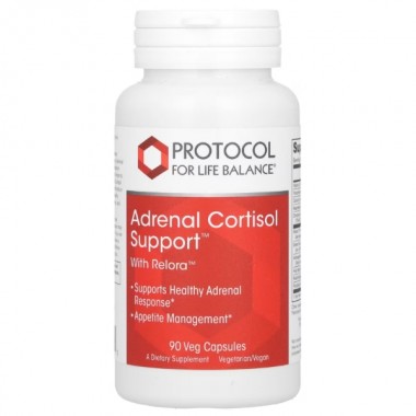 Комплекс для профилактики надпочечников Protocol for Life Balance Adrenal Cortisol Support with Relora 90 Veg Caps
