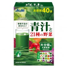 Детокс Asahi Green Juice (Aojiru with 21 vegetables) 3,3 g 40 sticks
