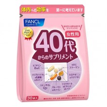 Витаминно-минеральный комплекс для женщин Fancl 40s Supplement for Women 30 packs