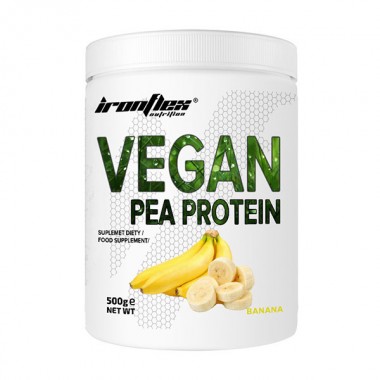 Протеин IronFlex Vegan Pea Protein 500 g /16 servings/ Banana