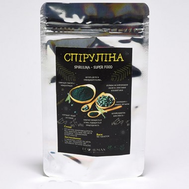 Спирулина Ecohuman Spirulina 180 Tabs
