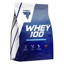 Протеин Trec Nutrition Whey 100 900 g /30 servings/ Brownie