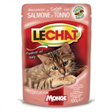  Monge LC Cat Wet Adult тунец и лосось 0,1 Кг