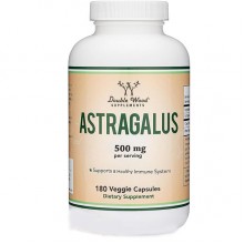 Корень астрагала Double Wood Astragalus Root Extract 4:1 250 mg 180 Caps