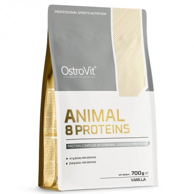 Протеин OstroVit Animal 8 Proteins 700 g /23 servings/ Vanilia