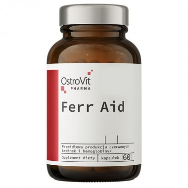 Микроэлемент Железо для спорта OstroVit Pharma Ferr Aid 60 Caps