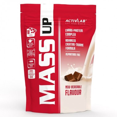 Гейнер Activlab Mass UP 3000 g /30 servings/ Chocolate Гейнер Activlab Mass UP 3000 g /30 servings/ Chocolate