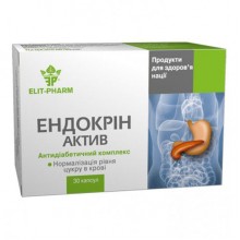 Комплекс для профилактики диабета Elit-Pharm Эндокрин Актив-Антидиабетический Биокомплекс 30 таб