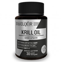 Масло криля Elixir Krill Oil 30 Caps