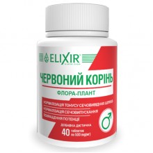 Комплекс для профилактики репродуктивной функии у мужчин Elixir Флора-плант Красный корень 40 таб
