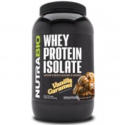 Протеин NutraBio Whey Protein Isolate 907 g /29 servings/ Vanilla Caramel
