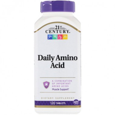 Аминокомплекс 21st Century Daily Amino Acid, Maximum Strength 120 Tabs