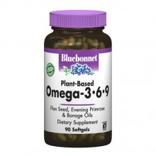 Омега 3-6-9 Bluebonnet Nutrition Omega 3-6-9 Plant-Baset 1000 mg 90 Caps Омега 3-6-9 Bluebonnet Nutrition Omega 3-6-9 Plant-Baset 1000 mg 90 Caps