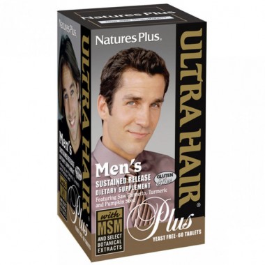 Комплекс для кожи, волос, ногтей Nature's Plus Ultra Hair For Men's 60 Tabs
