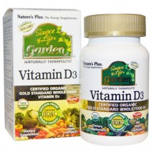 Витамин D Nature's Plus Source of Life Garden Vitamin D3 5000IU 60 Caps Витамин D Nature's Plus Source of Life Garden Vitamin D3 5000IU 60 Caps