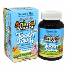 Пробиотик Nature's Plus Animal Parade, Tooth Fairy 90 Chewable Tabs Vanilla Пробиотик Nature's Plus Animal Parade, Tooth Fairy 90 Chewable Tabs Vanilla