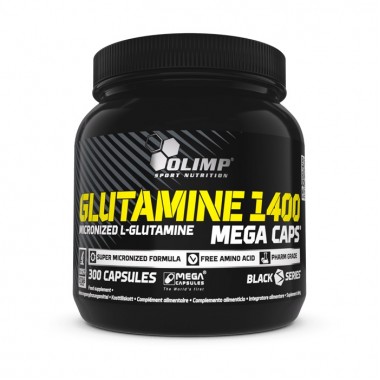Глютамин для спорта Olimp Nutrition L-Glutamine 1400 Mega Caps 300 Caps Глютамин для спорта Olimp Nutrition L-Glutamine 1400 Mega Caps 300 Caps