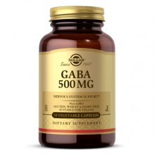 Аминокомплекс Solgar GABA 500 mg 50 Veg Caps