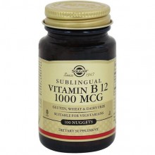 Витамин Б12 Solgar Vitamin B12 1000 mcg 100 Nuggets Витамин Б12 Solgar Vitamin B12 1000 mcg 100 Nuggets