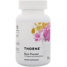 Витаминно-минеральный комплекс Thorne Research Basic Prenatal 90 Caps