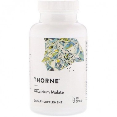 Микроэлемент Кальций Thorne Research Dicalcium Malate 120 Caps