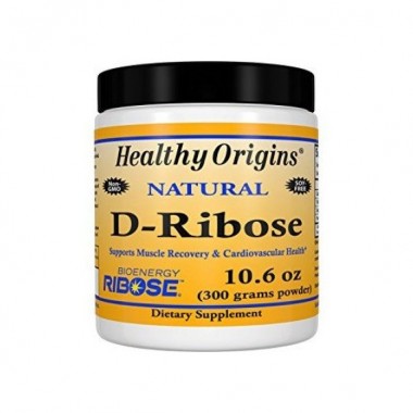 Тонизирующее средство Healthy Origins D-Ribose Powder (Bioenergy®) 10.6 OZ 300 g /60 servings/