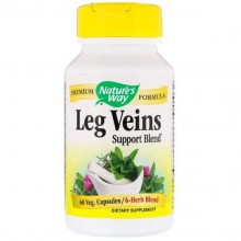 Комплекс для профилактики давления и кровообращения Nature's Way Leg Veins with Tru-OPCs 435 mg 60 Caps