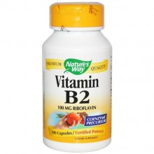Рибофлавин Nature's Way Vitamin B2 100 mg 100 Caps Рибофлавин Nature's Way Vitamin B2 100 mg 100 Caps