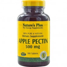 Яблочный уксус Nature's Plus Apple Pectin 500 mg 180 Tabs