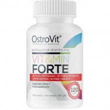 Витаминно-минеральный комплекс для спорта OstroVit Vit&Min Forte 120 Tabs