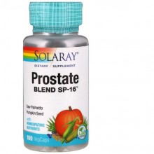 Комплекс для здоровья предстательной железы Solaray Prostate Blend SP-16 100 Veg Caps