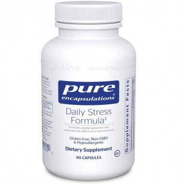 Комплекс для профилактики нервной системы Pure Encapsulations Daily Stress Formula 90 Caps PE-00945
