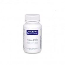 Фолиевая кислота Pure Encapsulations Folate 1000 mg 90 Caps PE-01430